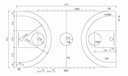 nba球场和普通球场尺寸_nba球场和普通球场区别