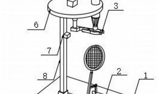羽毛球发球机原理_羽毛球发球机原理图简单